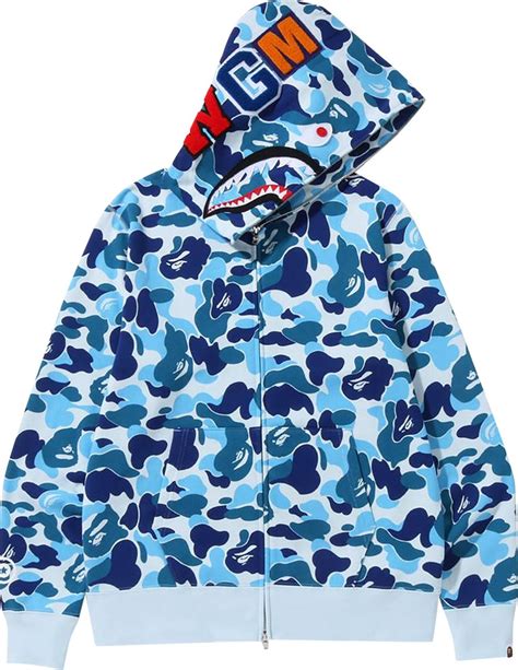 gucci bape hoodie camo its lit|bape camo blue hoodie.